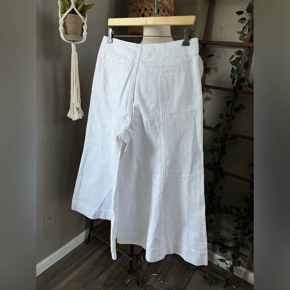 Pilcro Anthropologie The McKinley Regenerative Cotton Corset Wide-Leg - Picture 14 of 15